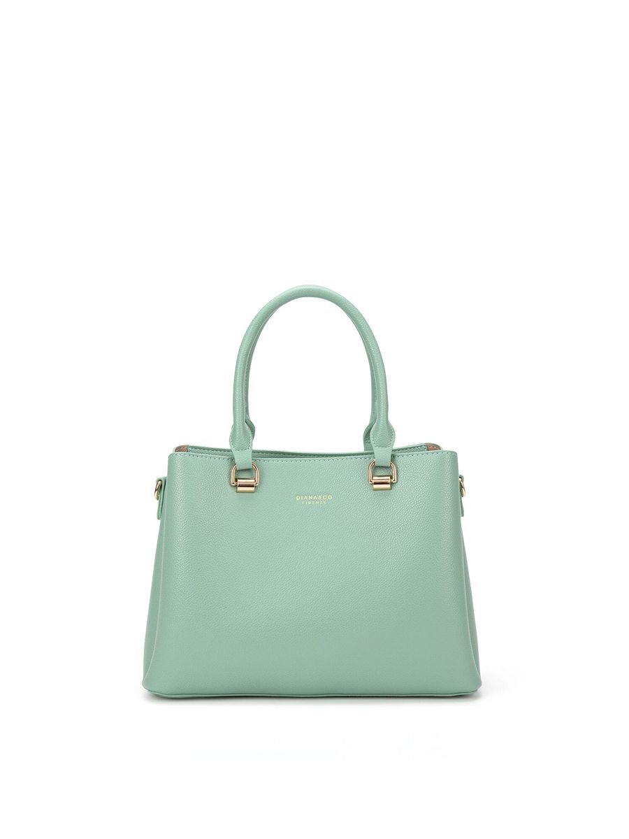 Elegante strukturierte Henkeltasche