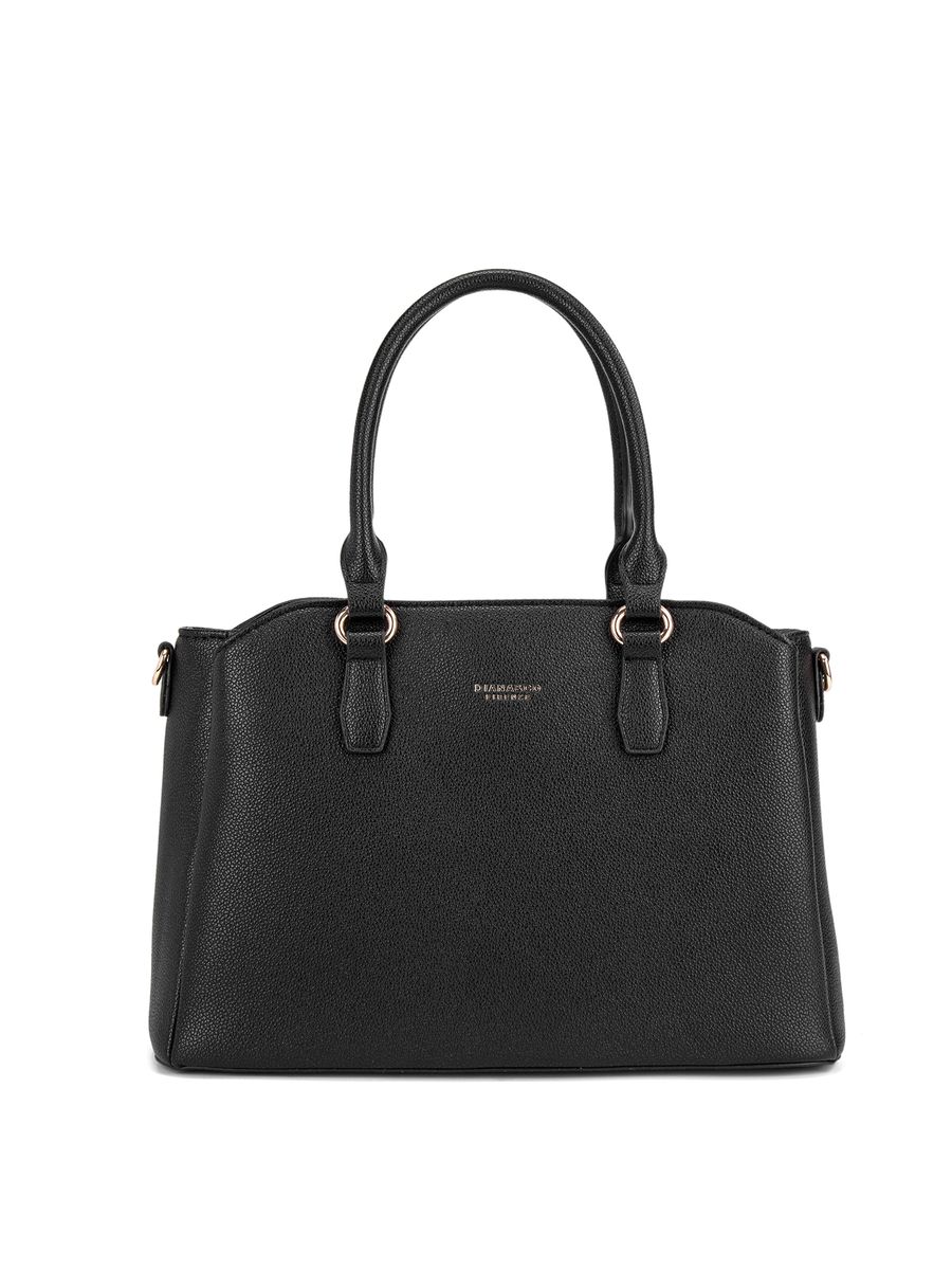 Elegante strukturierte Henkeltasche