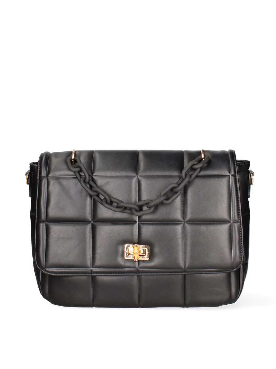 Elegante strukturierte Henkeltasche
