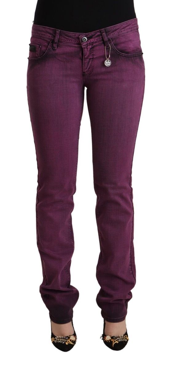 Slim-Fit Jeans mit niedriger Taille