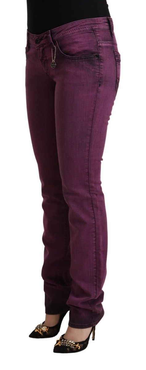 Slim-Fit Jeans mit niedriger Taille