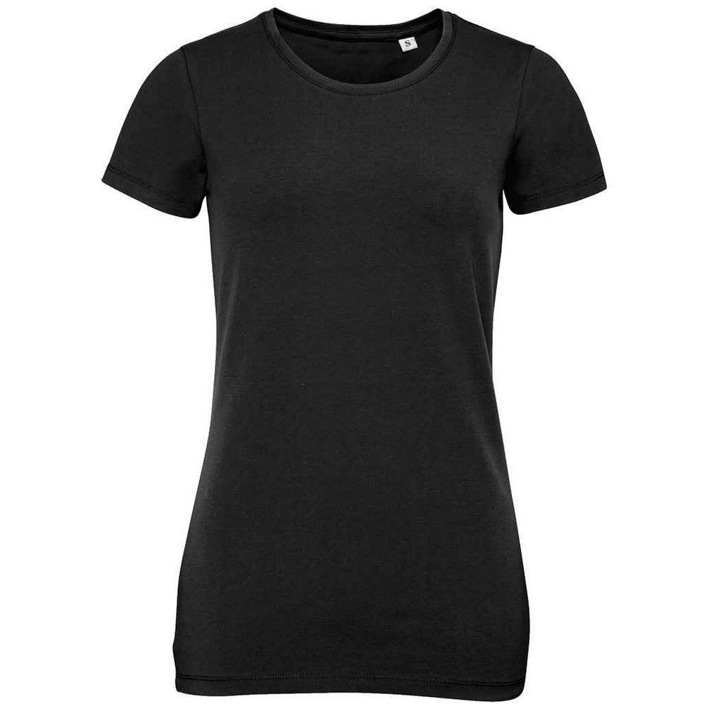 Figurbetontes Essential-T-Shirt aus Baumwolle