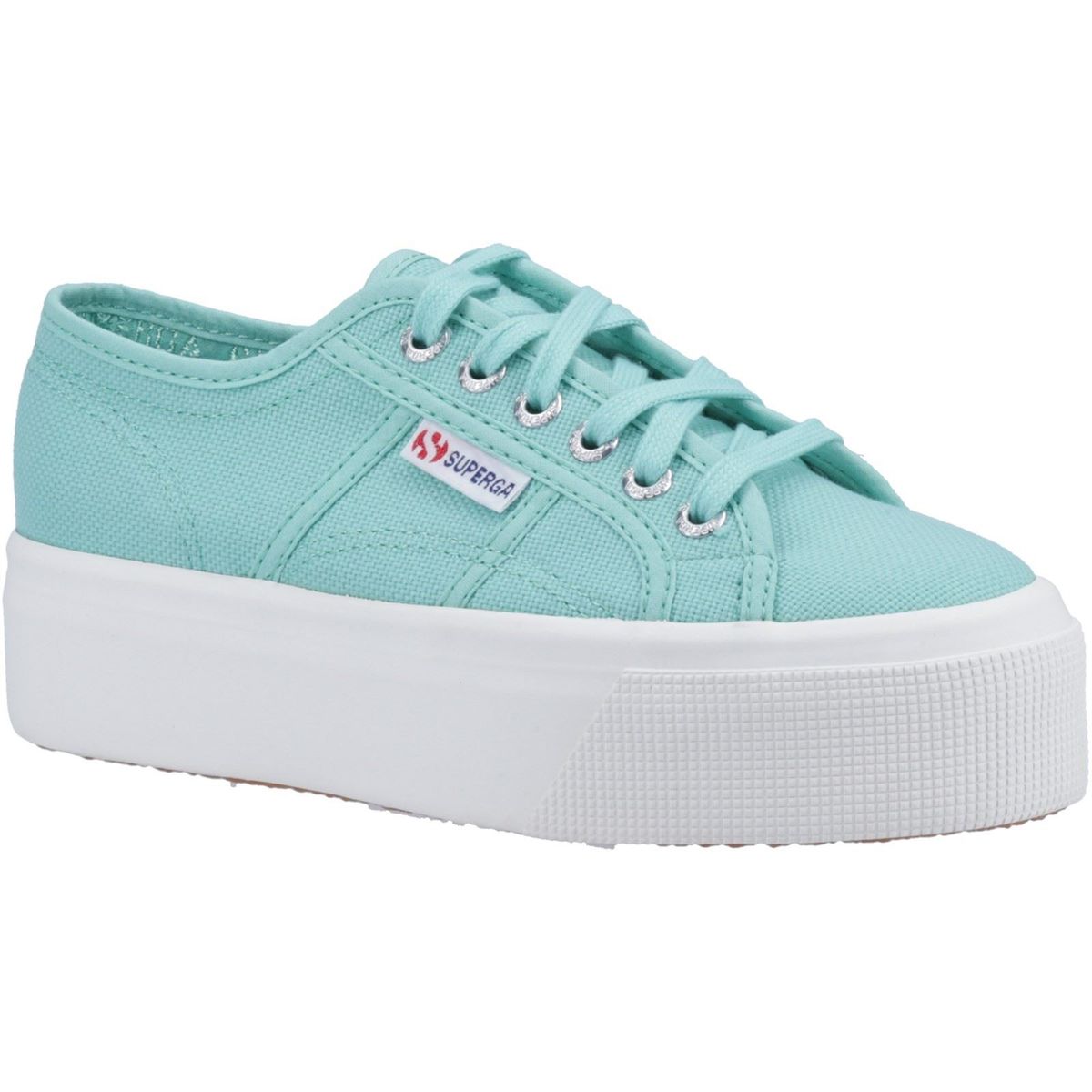 Plateau-Sneaker aus Canvas