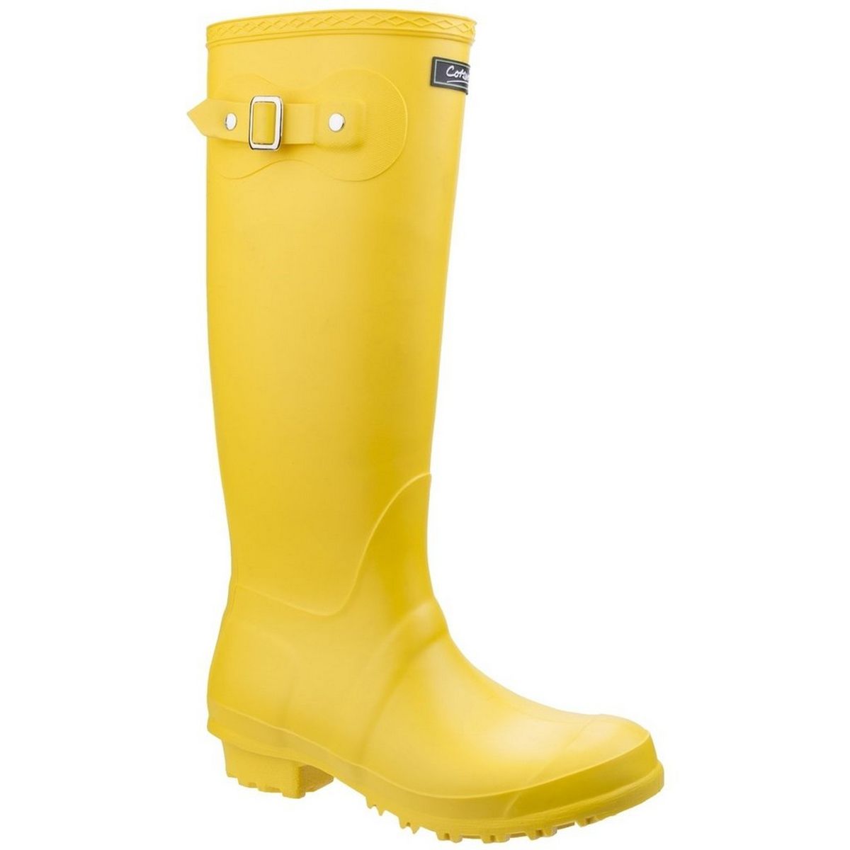 Wasserdichte kniehohe Gummistiefel mit Schnalle