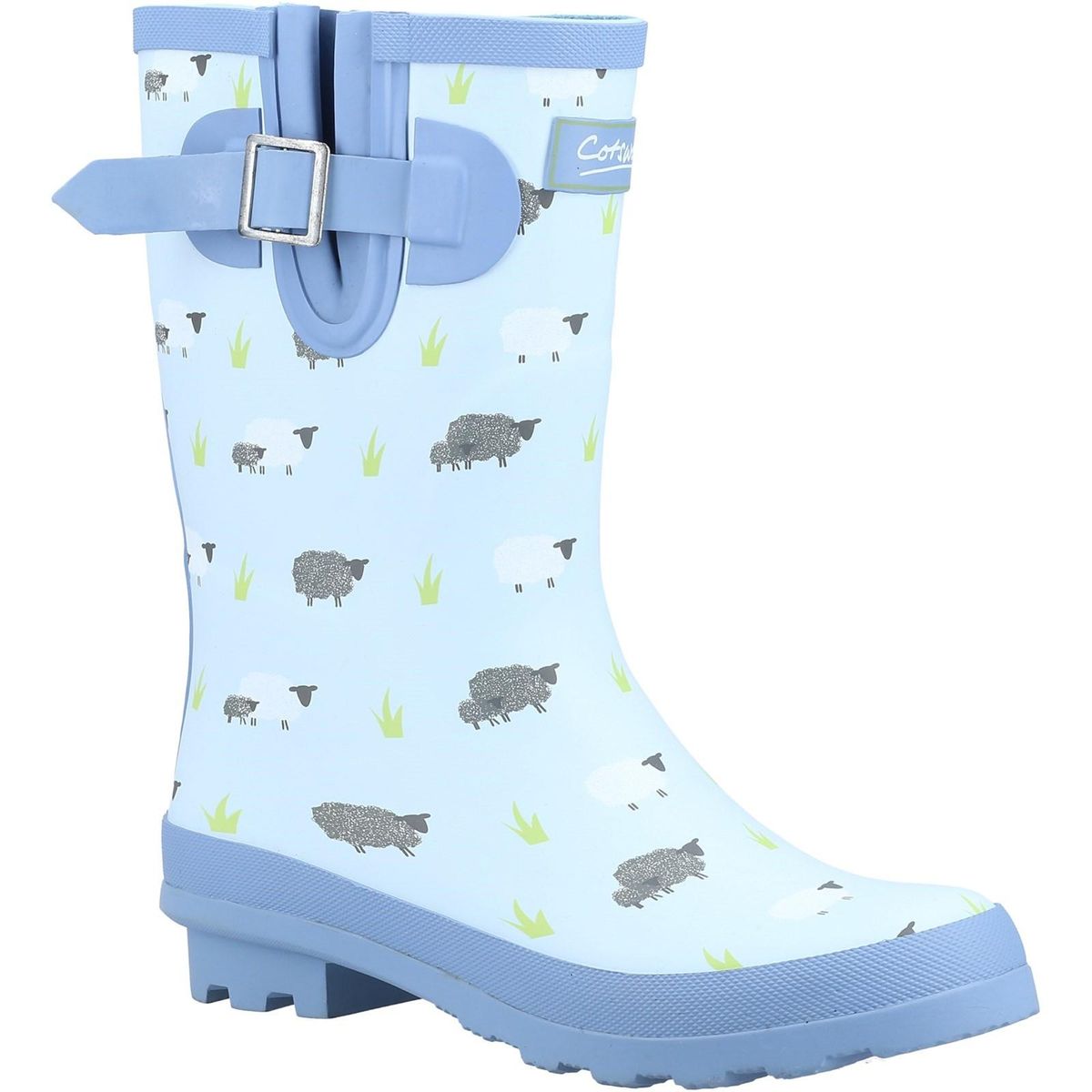Gummistiefel mit Schaf-Muster