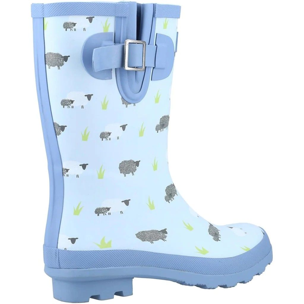Gummistiefel mit Schaf-Muster
