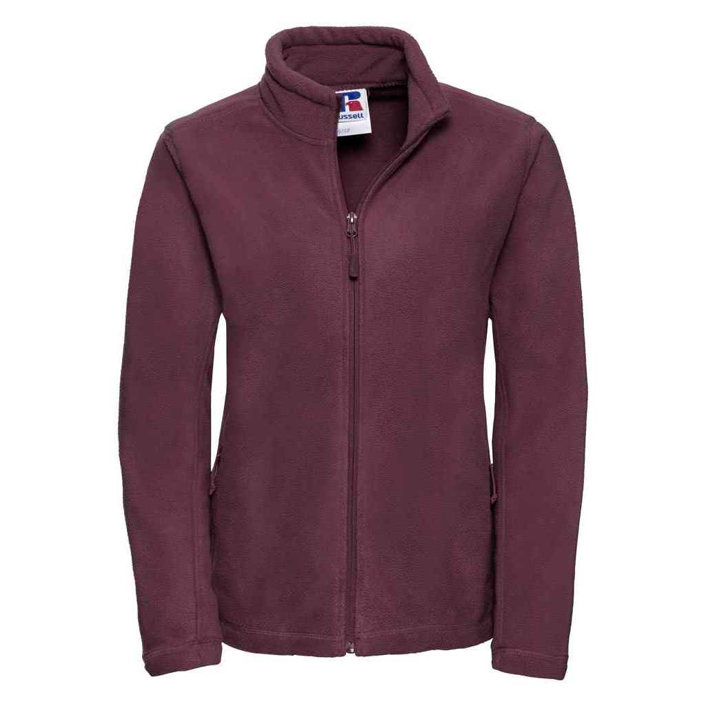 Fleecejacke mit Stehkragen und Reißverschluss