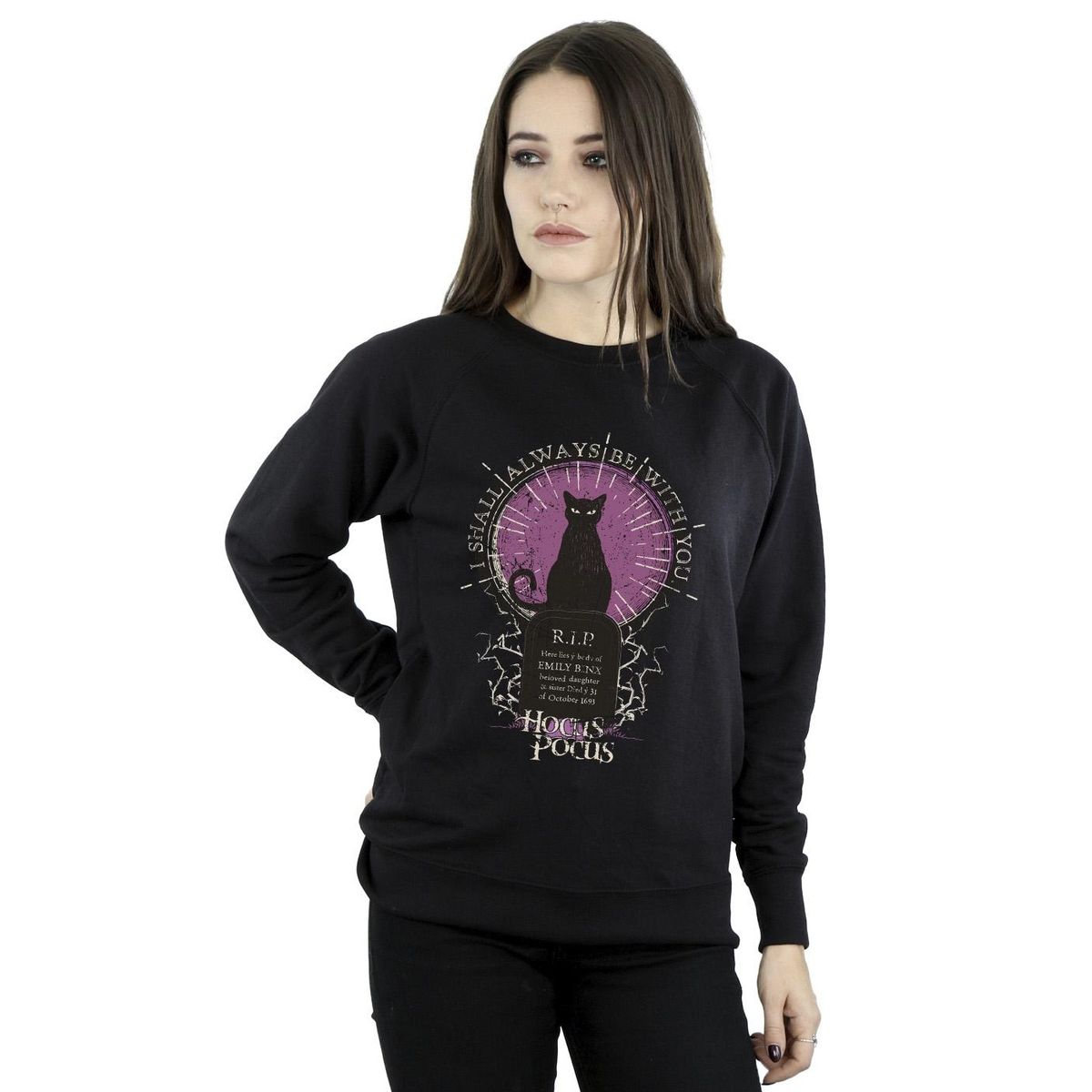 Hocus Pocus Emily Binx Grafik-Sweatshirt