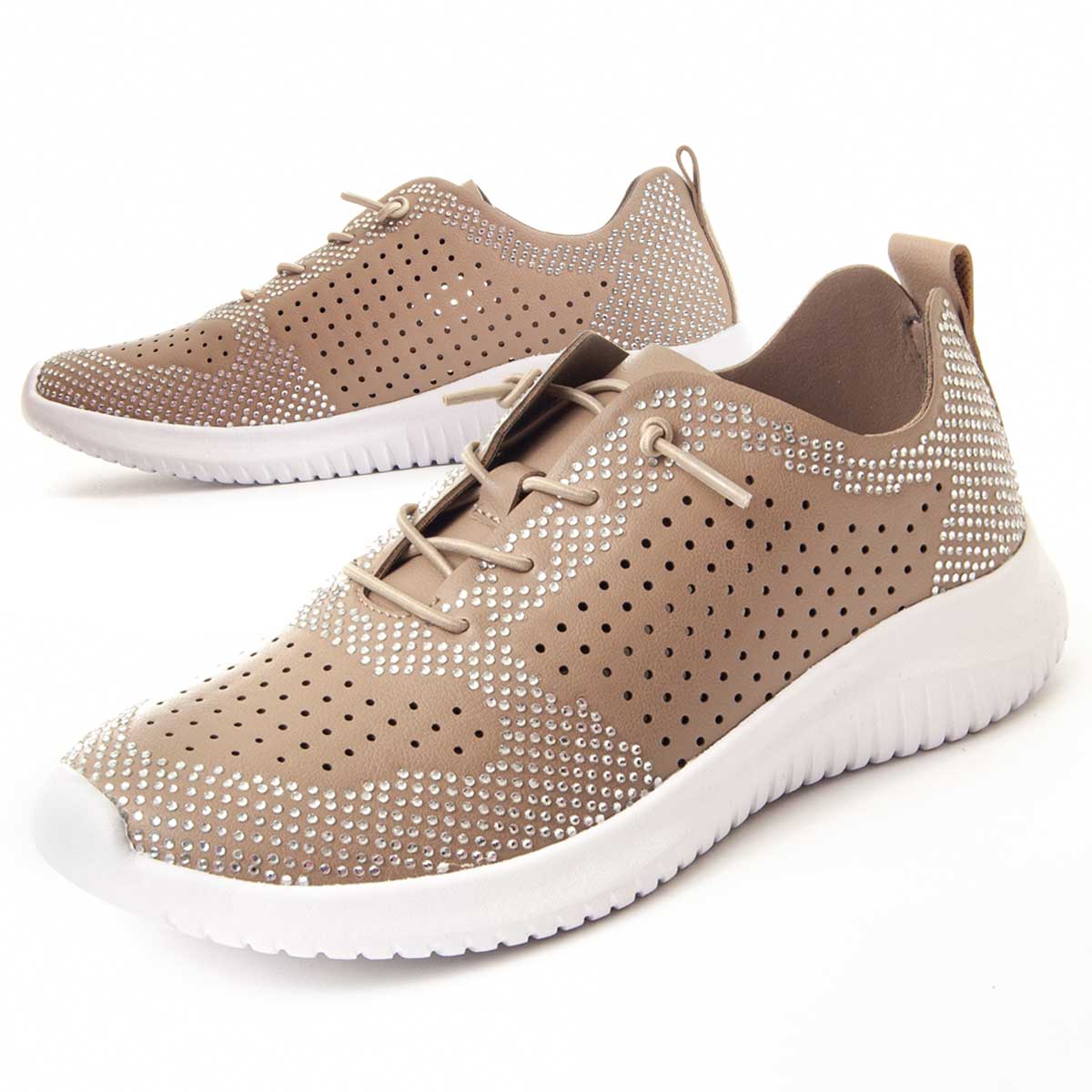 Verzierte Slip-On-Komfort-Sneaker