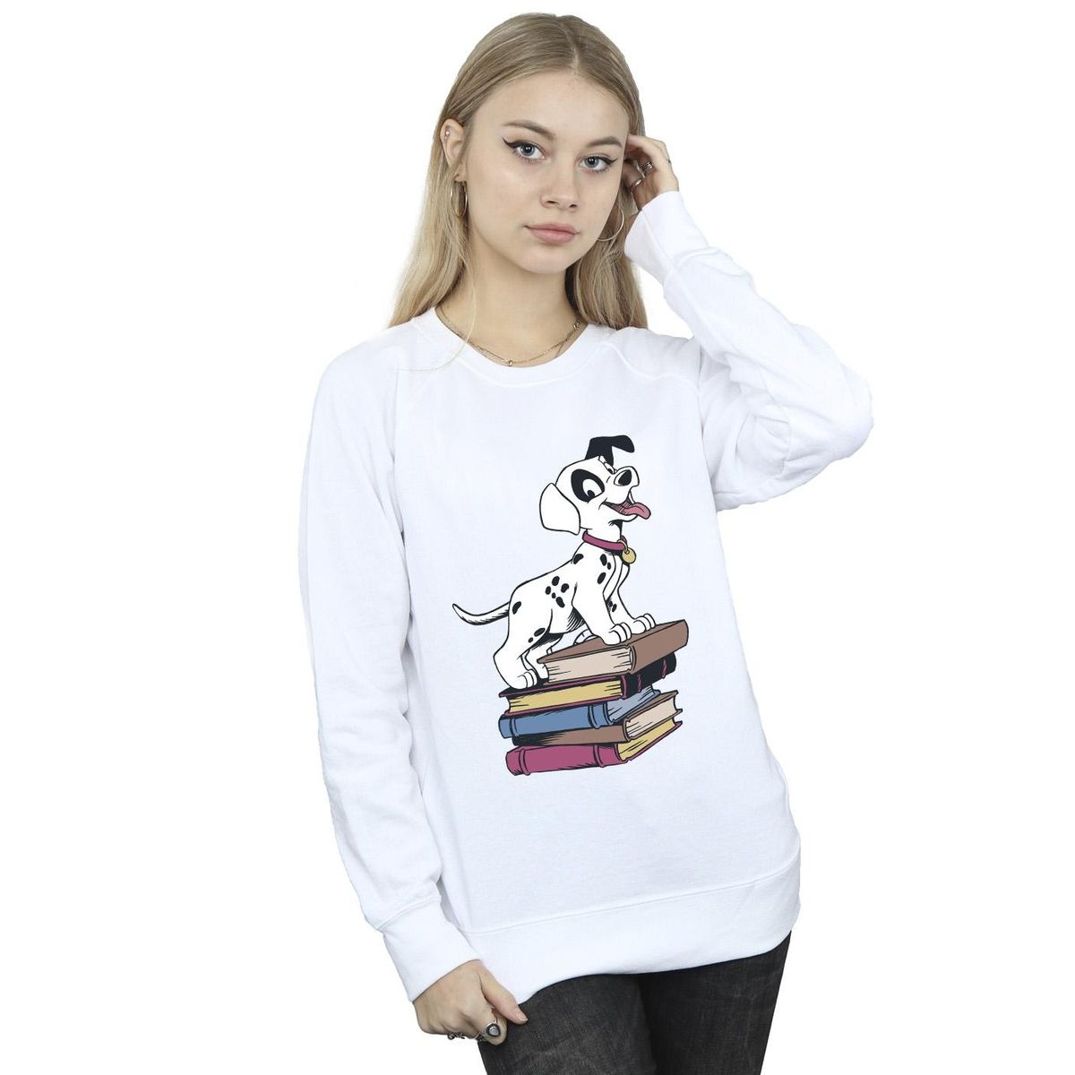 101 Dalmatiner Bücher Grafik-Sweatshirt