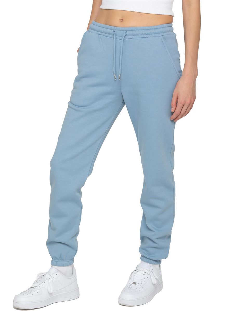 Fleece-Jogginghose mit Beinbündchen