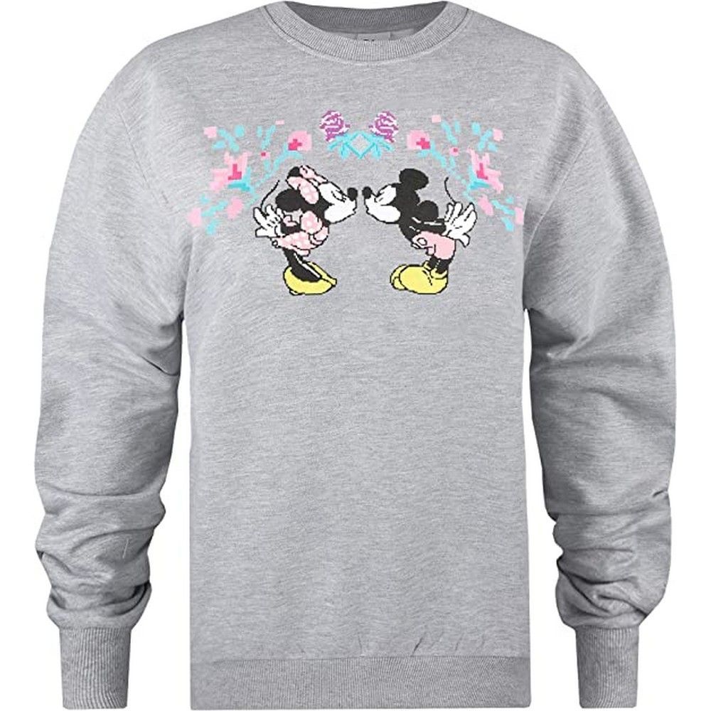 Micky & Minnie Sweatshirt mit Kreuzstich