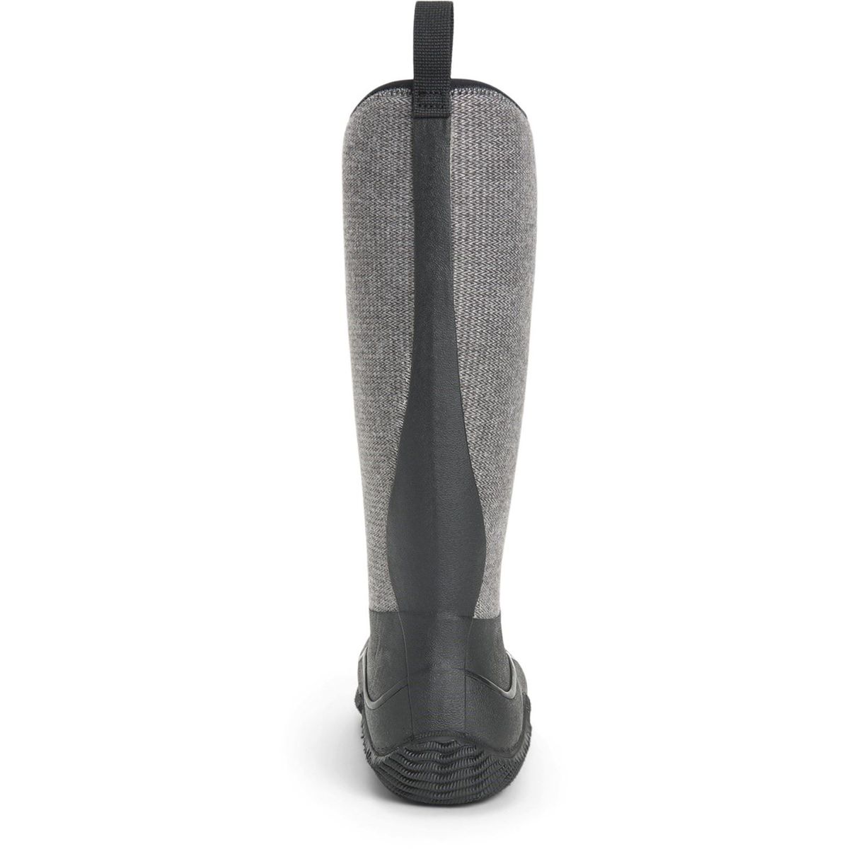 Hohe Outdoor-Stiefel mit Fischgrätmuster