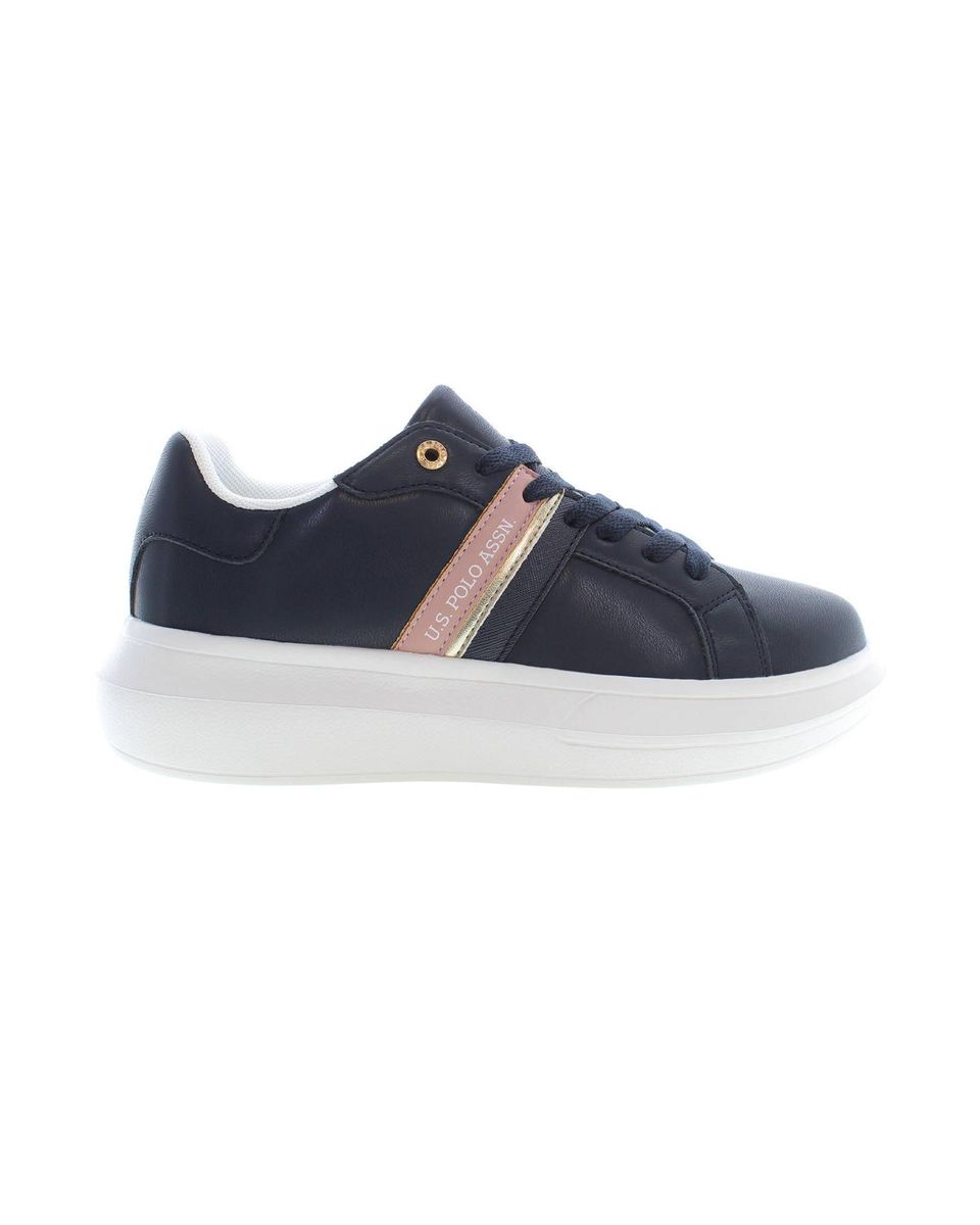 Chunky-Plateau-Sneaker mit Logo-Detail