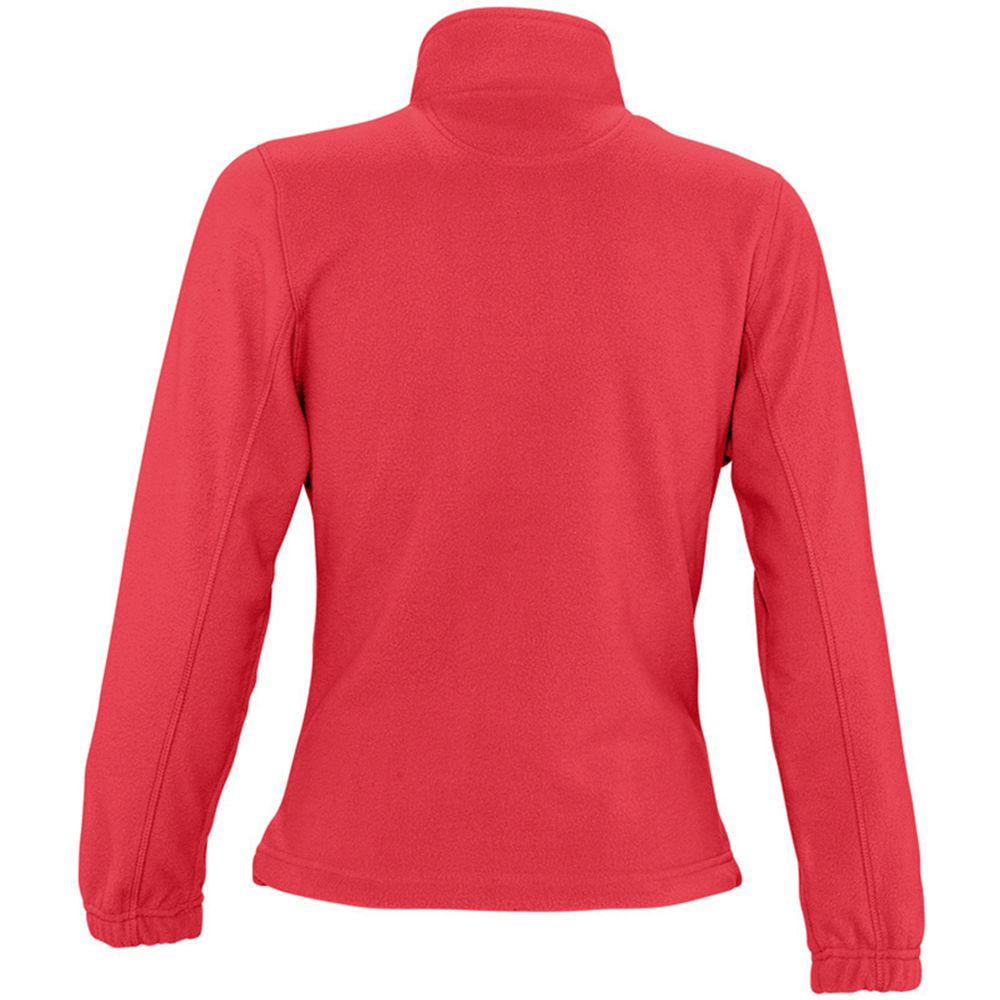 Taillierte Fleecejacke mit Stehkragen