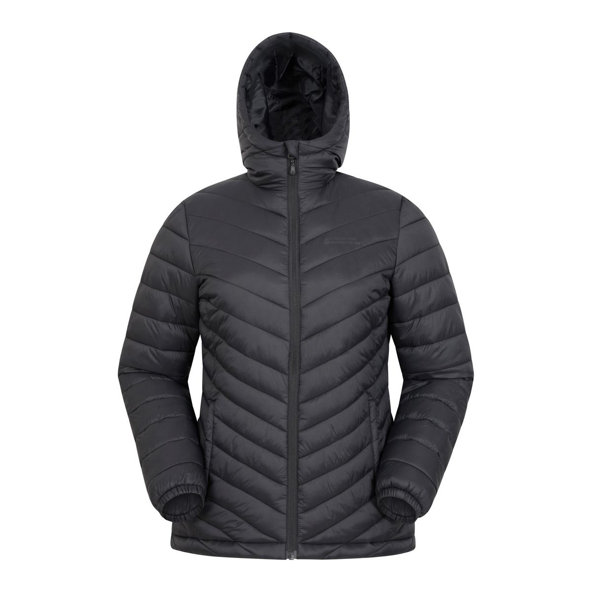Leichte Steppjacke mit Kapuze