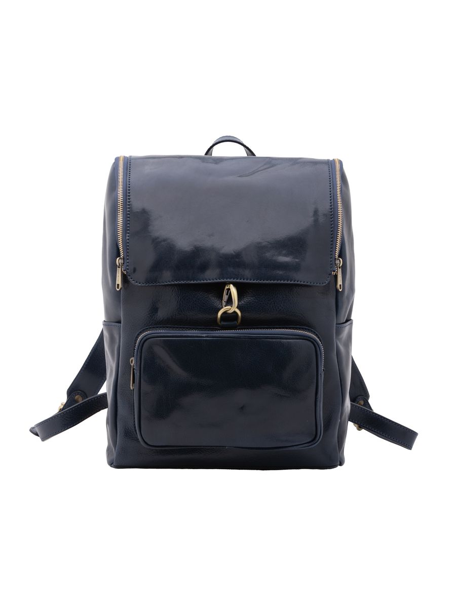 Eleganter italienischer Lederrucksack