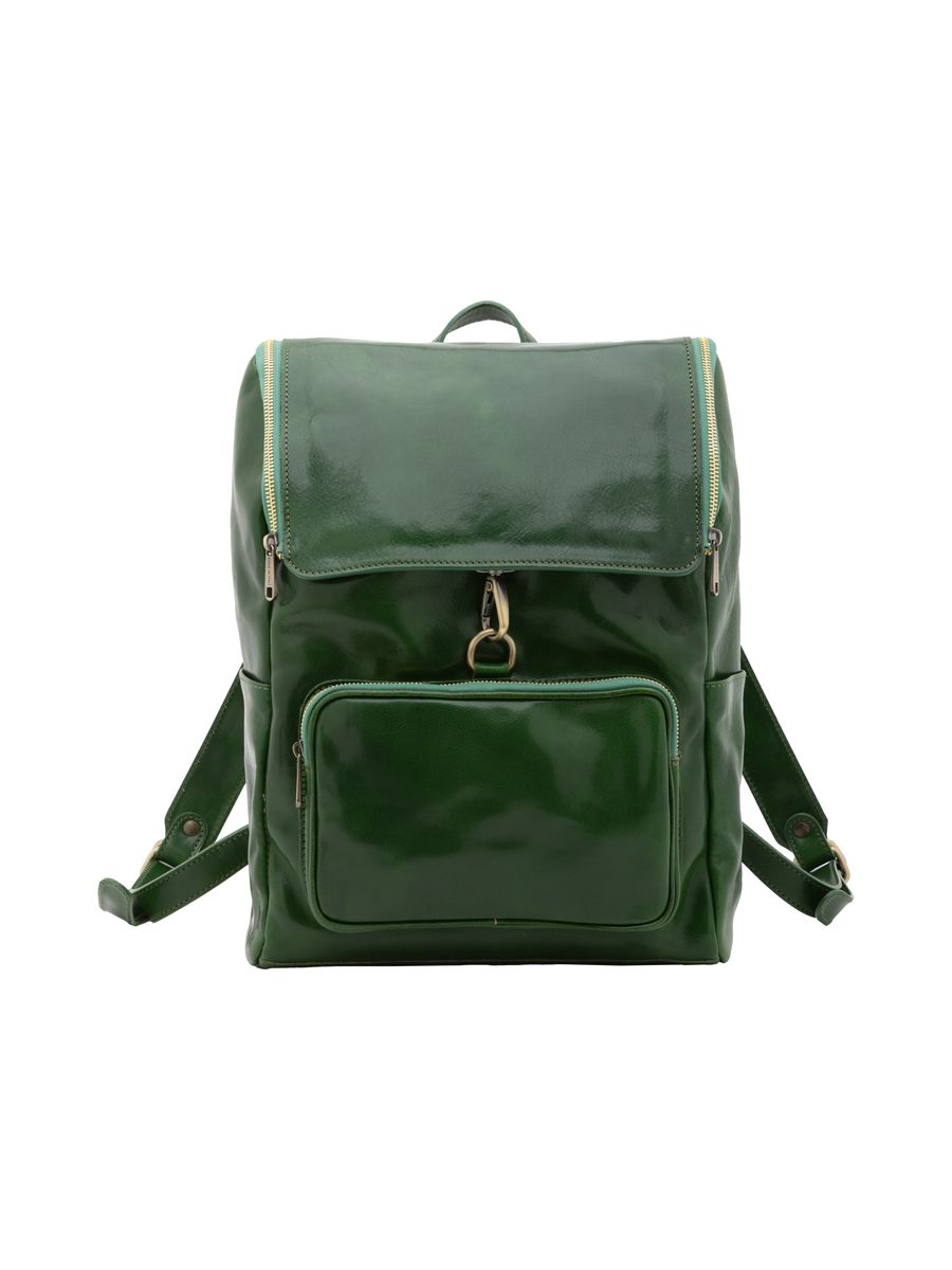 Eleganter italienischer Lederrucksack