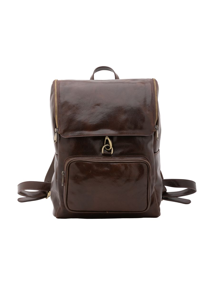 Eleganter italienischer Lederrucksack