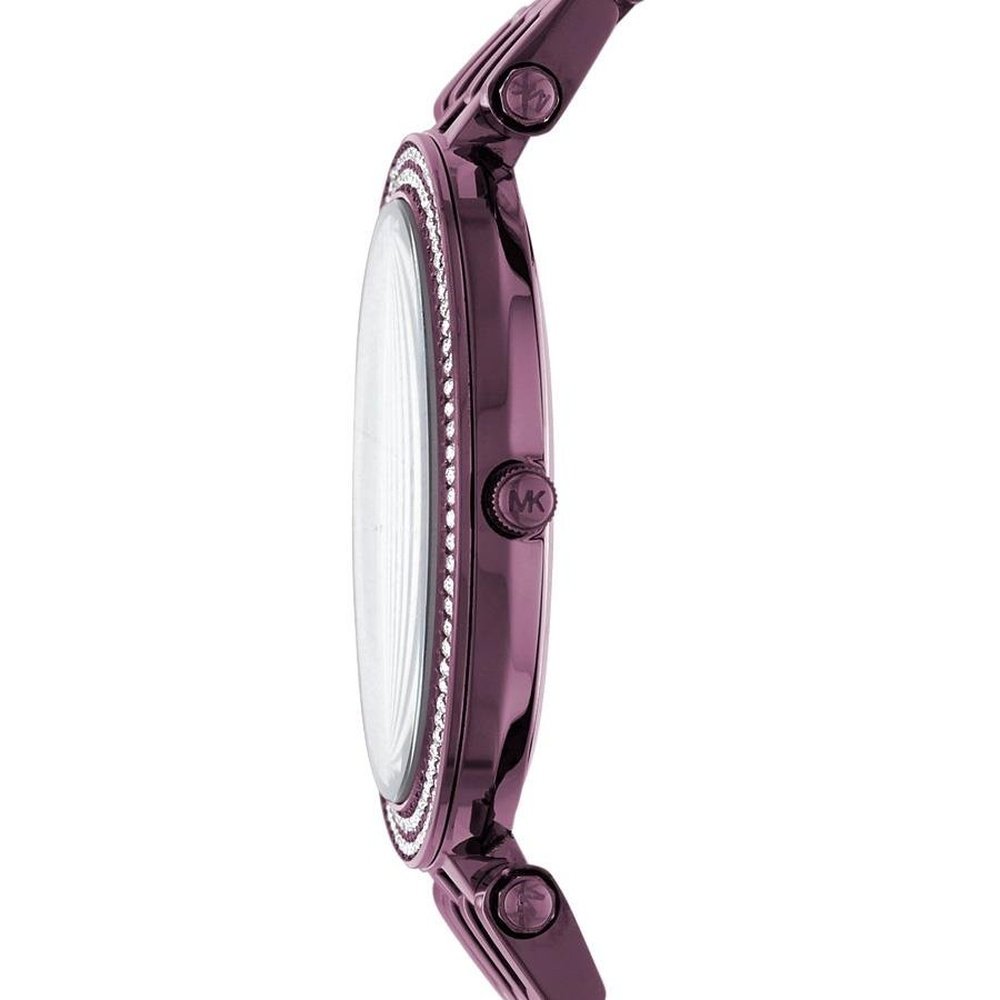 Armbanduhr mit Kristallbesetzter Lünette