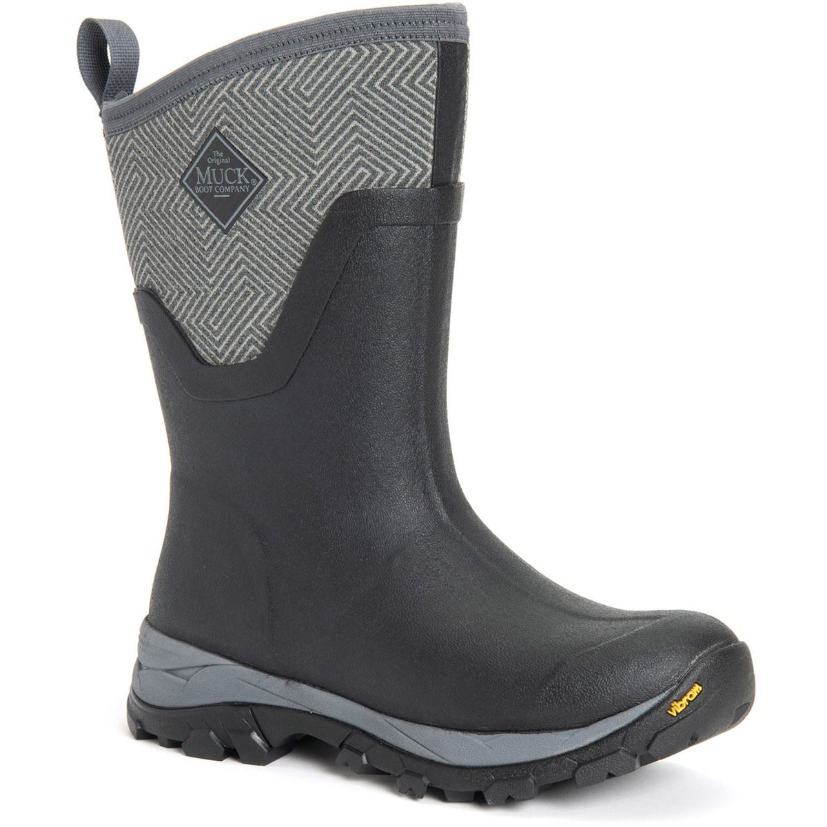 Wasserdichte Winterstiefel mit geometrischem Muster
