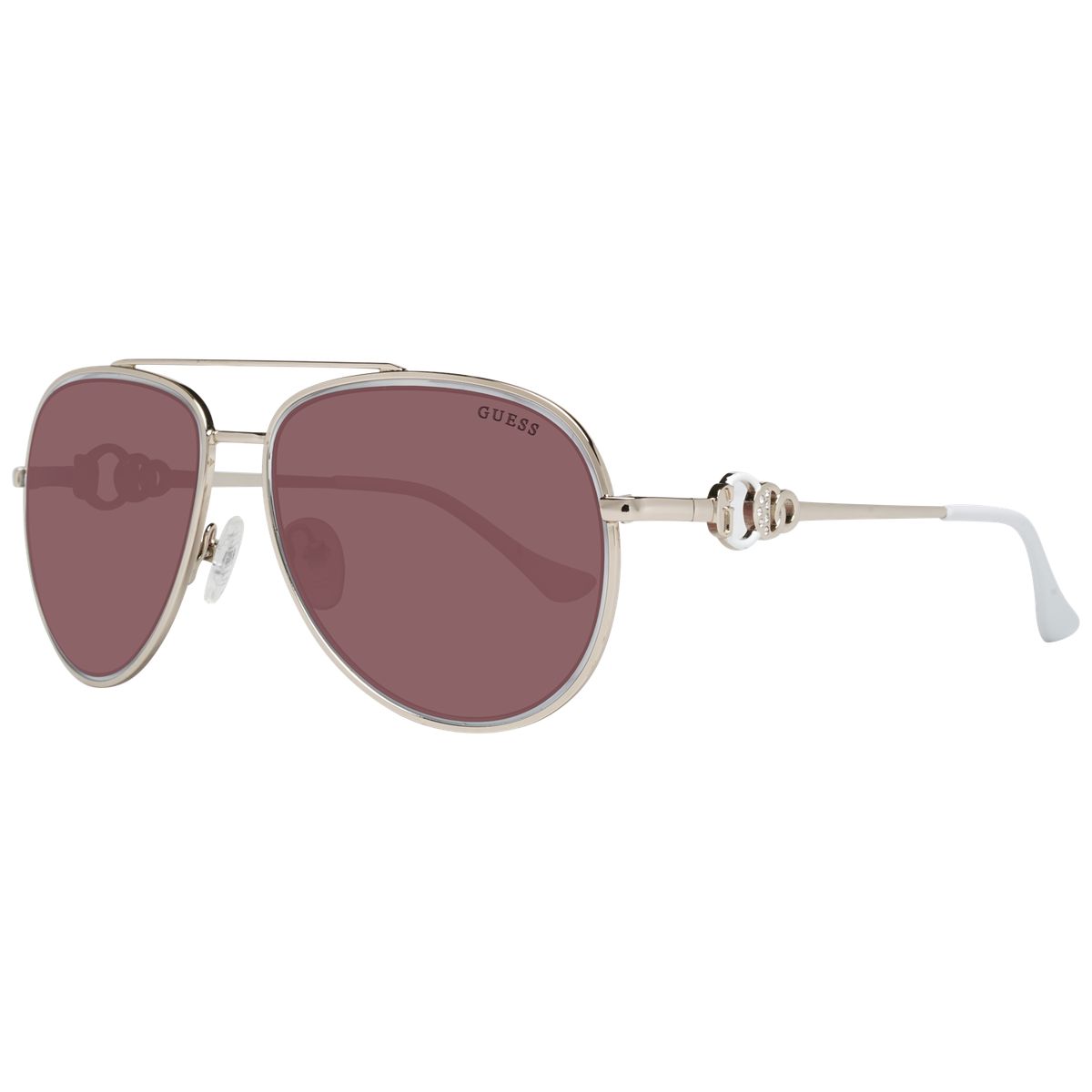 Klassische Fliegerbrille mit verzierten Bügeln