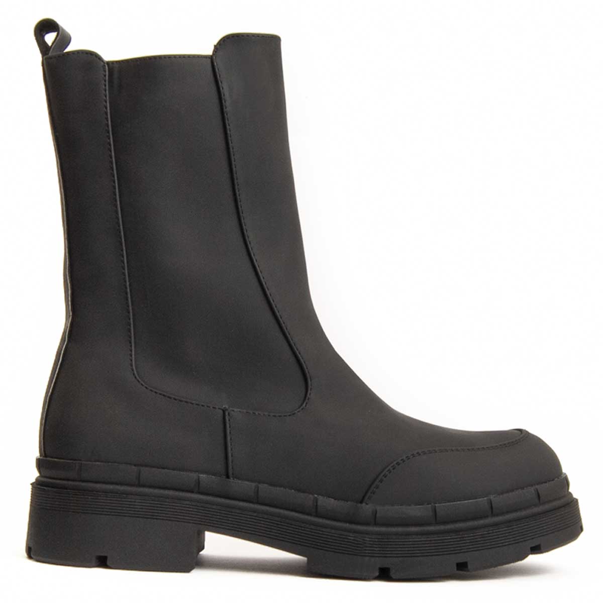 Klobige Chelsea-Boots mit Plateau