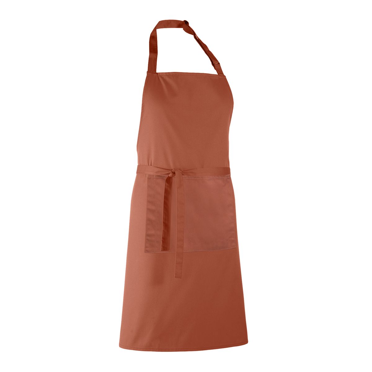 Klassische Latzschürze mit Tasche