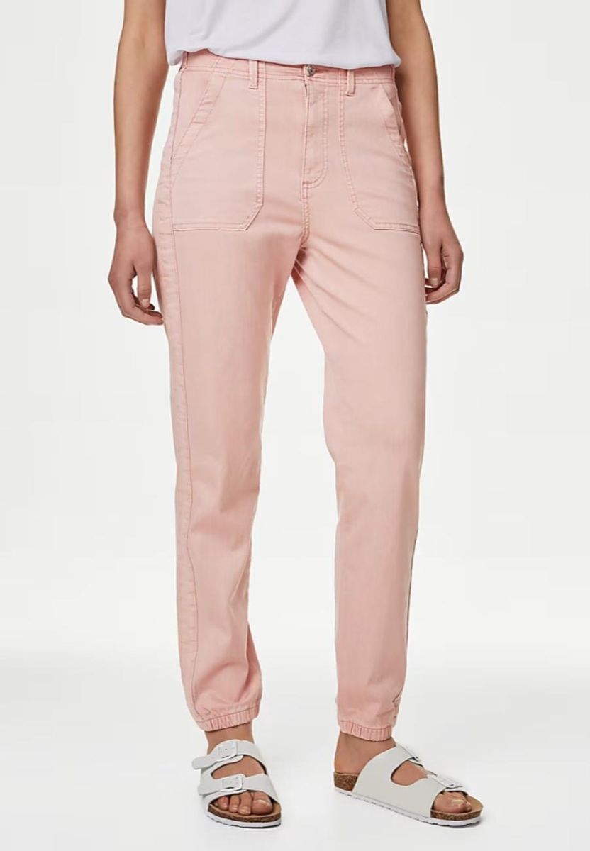 Slim-Fit Ankle Grazer Jogginghose
