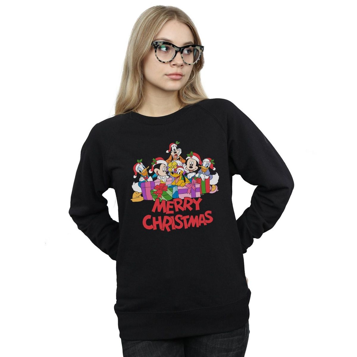 Festliches Sweatshirt mit Disney-Charakteren