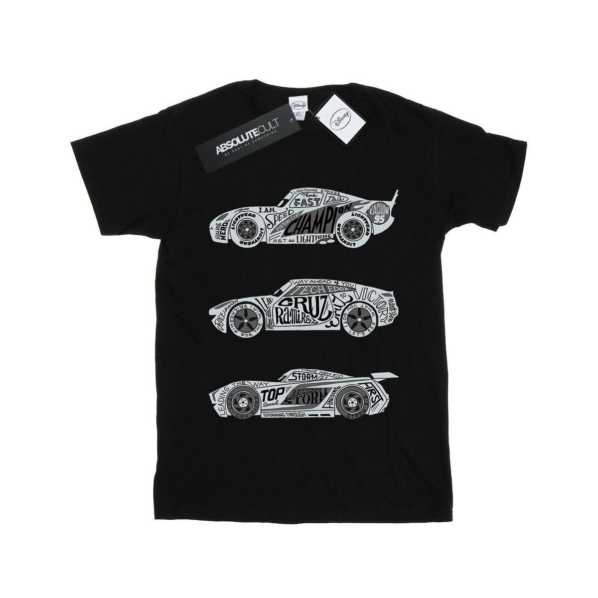 Cars Film Typografie Grafik-T-Shirt