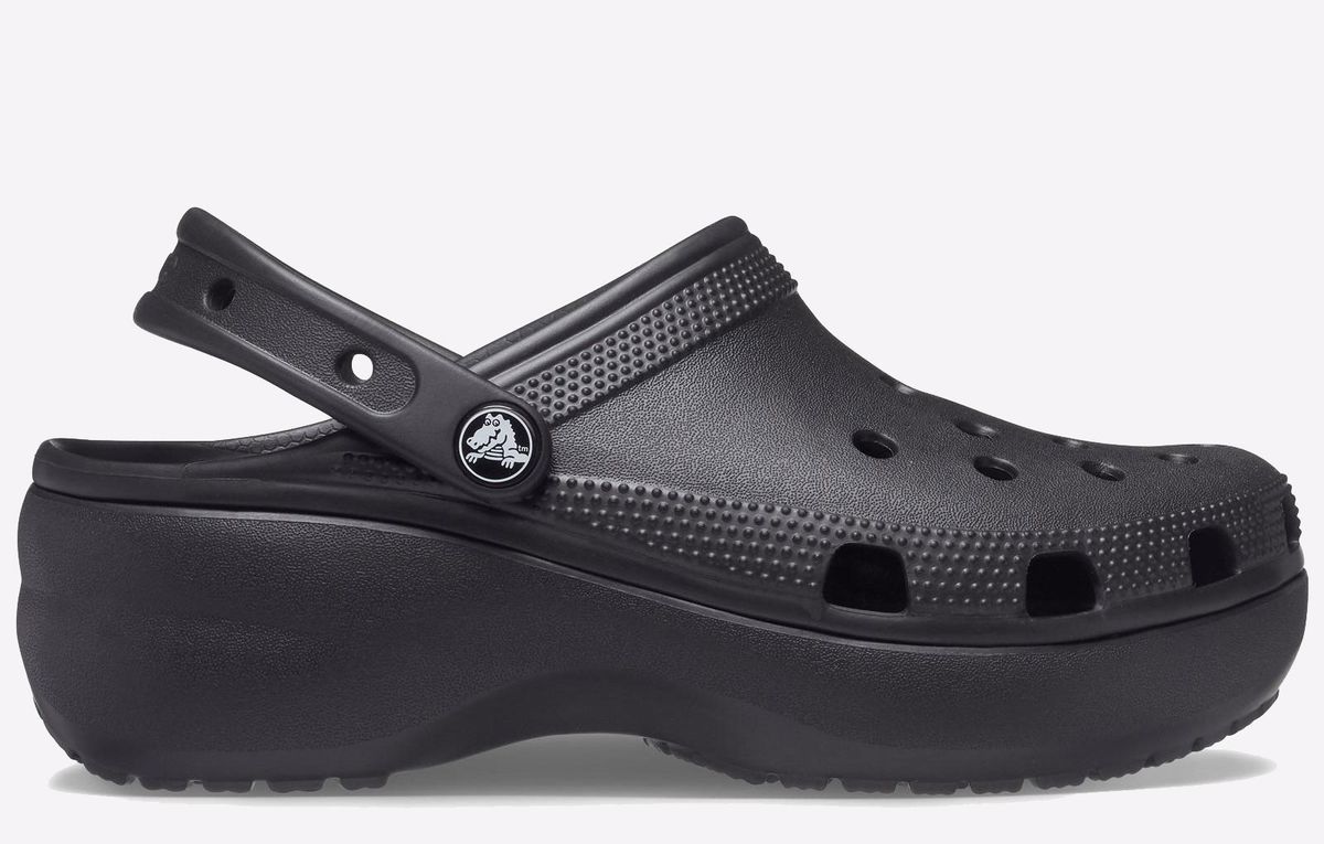 Klassische Clogs mit Plateau