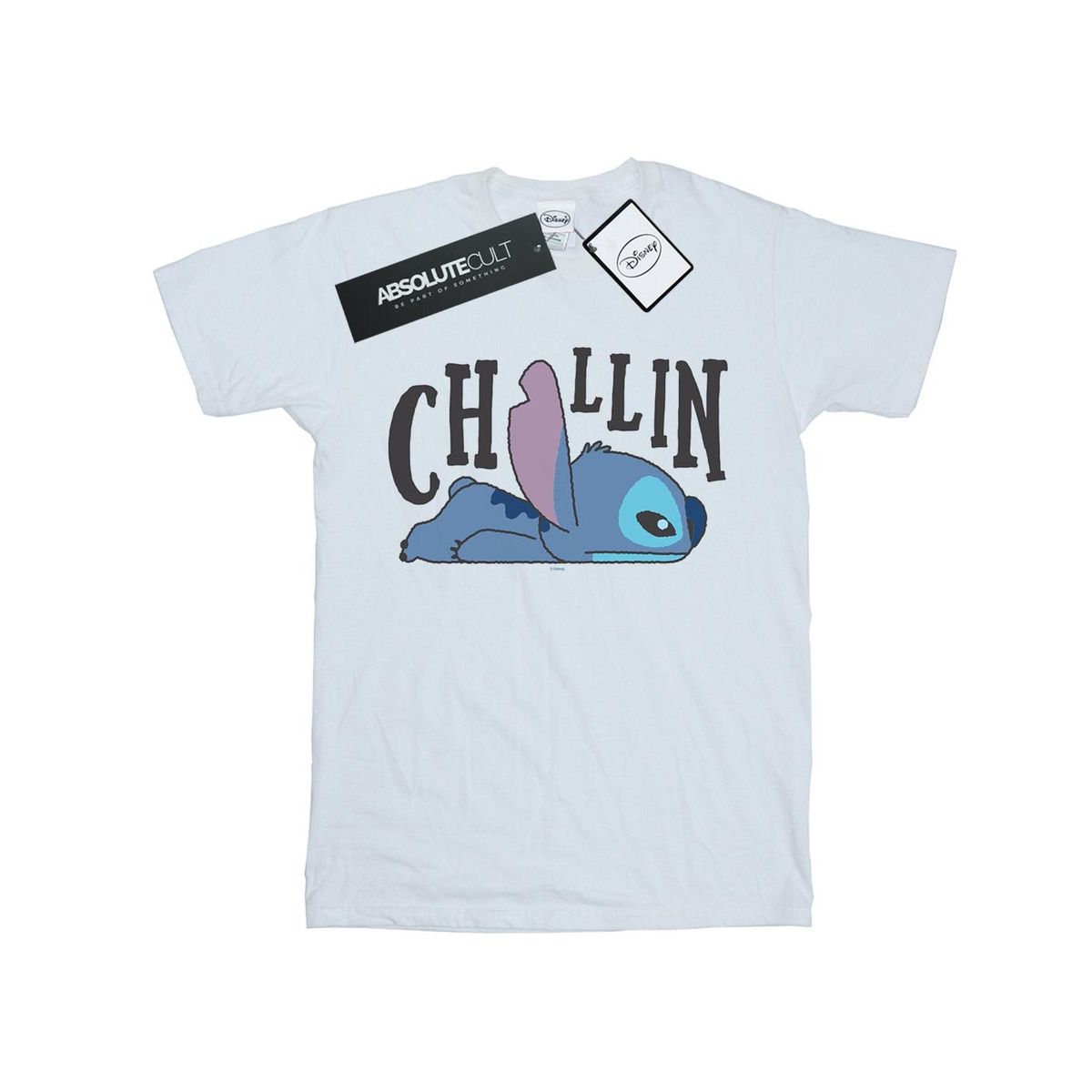 Stitch Chillin Boyfriend-Grafik-T-Shirt