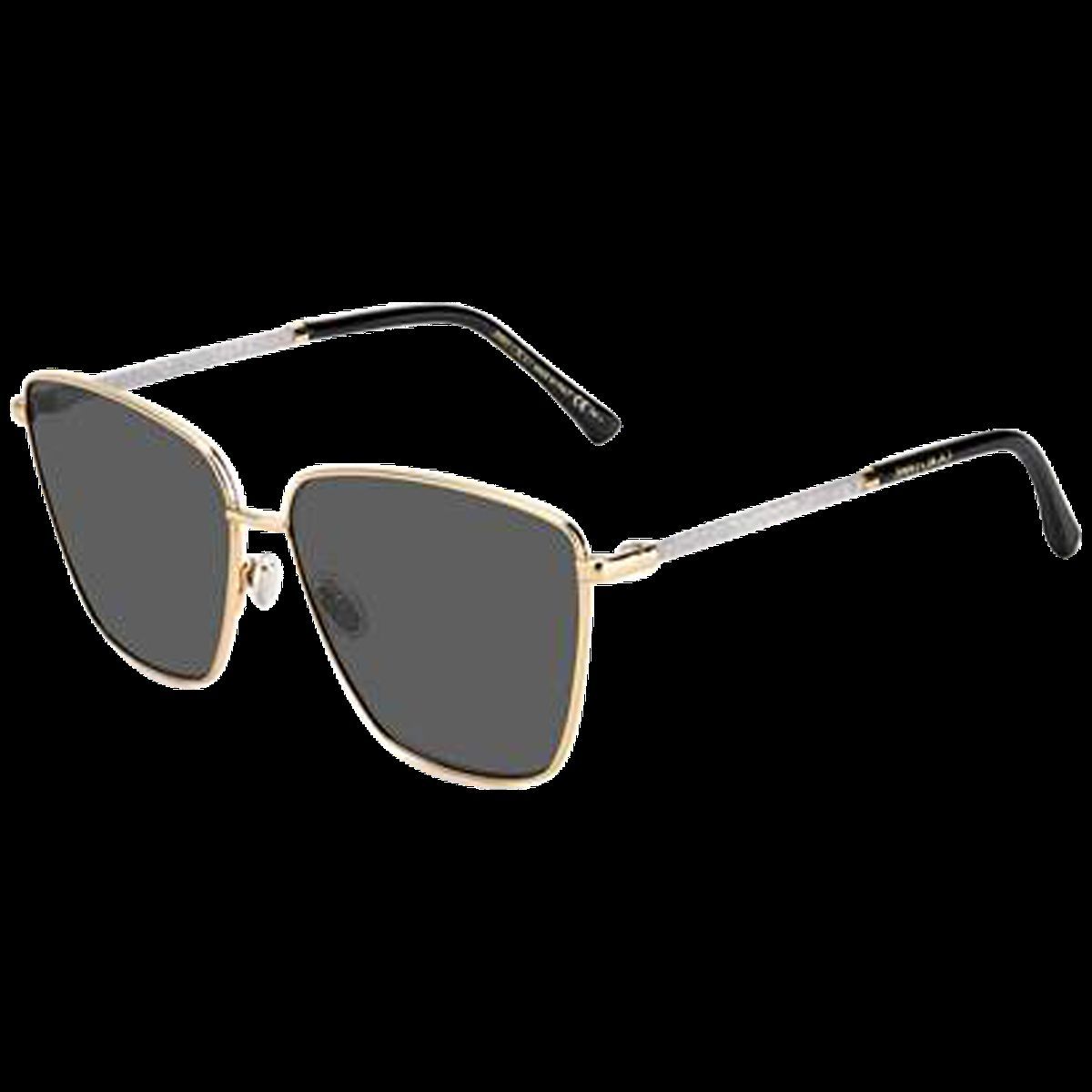 Elegante Metallbrille in Trapezform