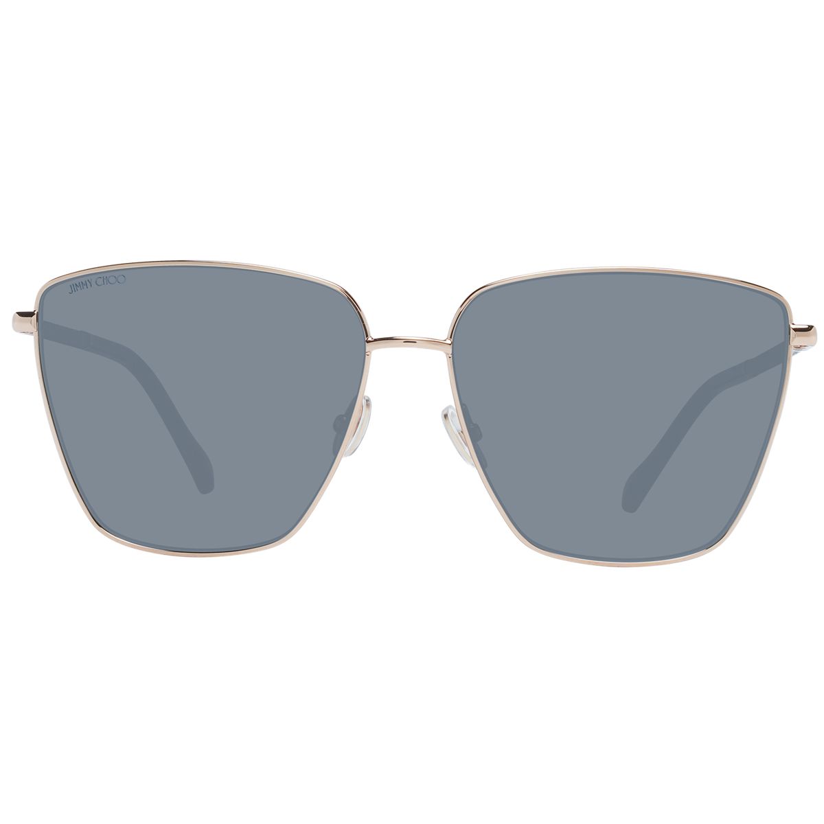 Elegante Metallbrille in Trapezform