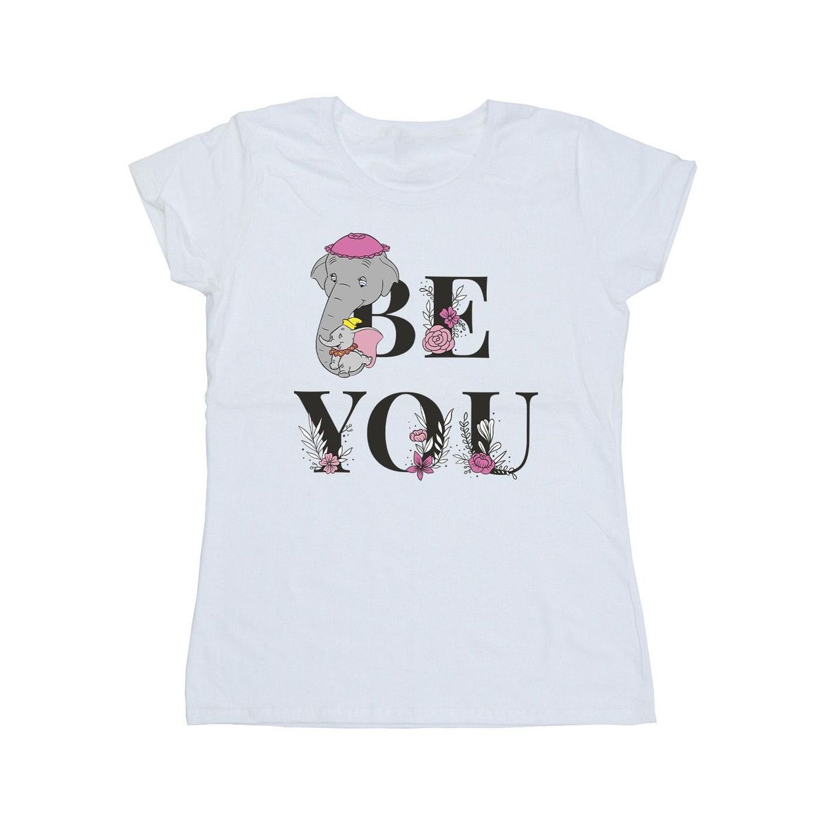 Grafik-T-Shirt mit Dumbo-Print aus Baumwolle