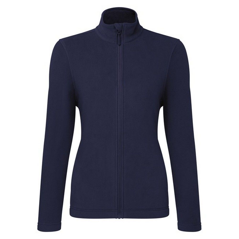 Microfleece-Jacke mit Reißverschluss