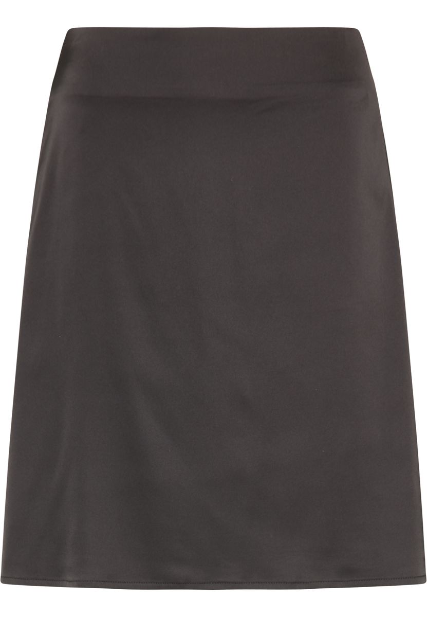 Eleganter Satinrock in A-Linie