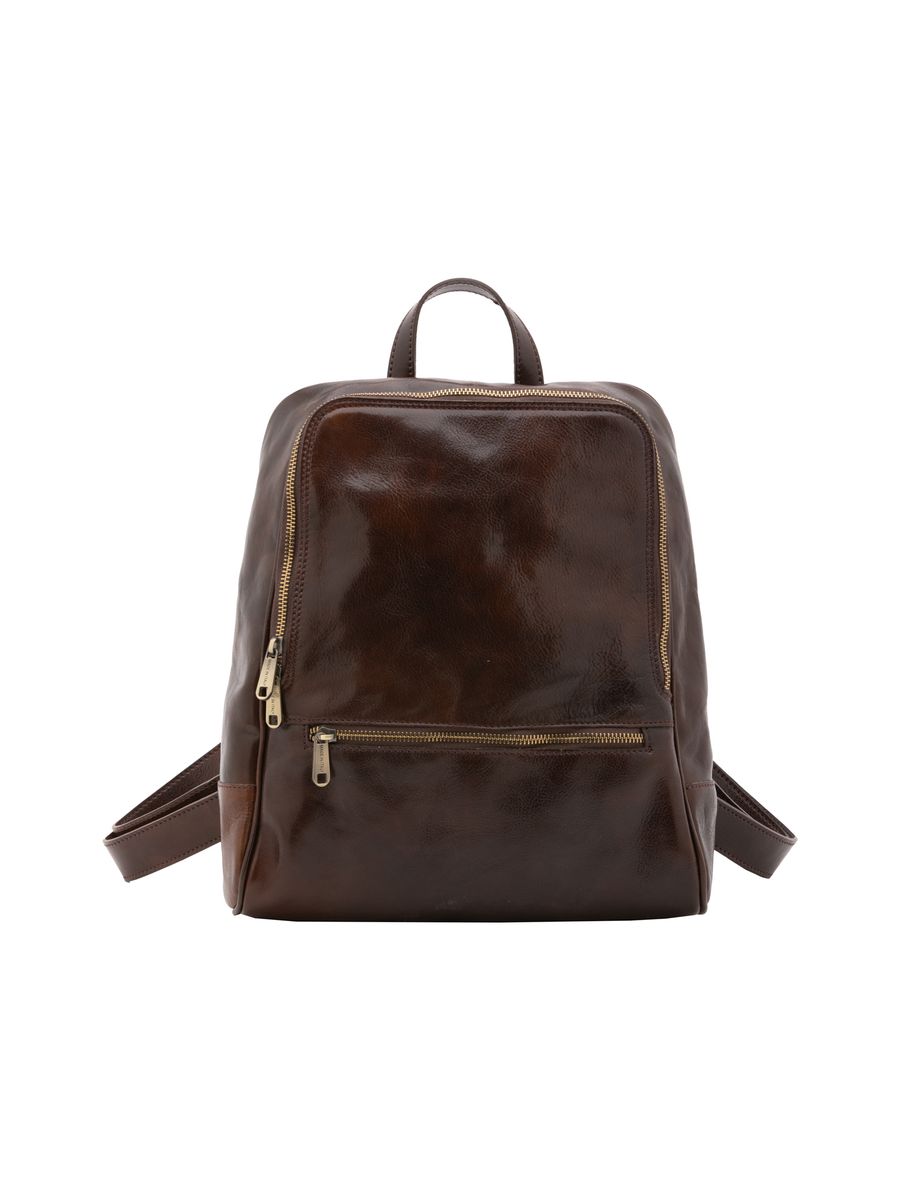 Handgefertigter italienischer Lederrucksack