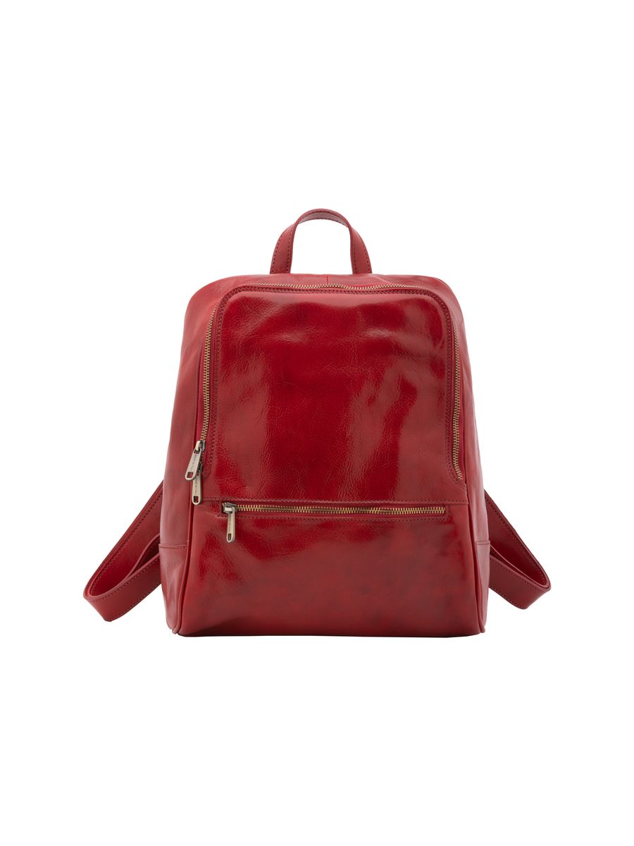 Handgefertigter italienischer Lederrucksack