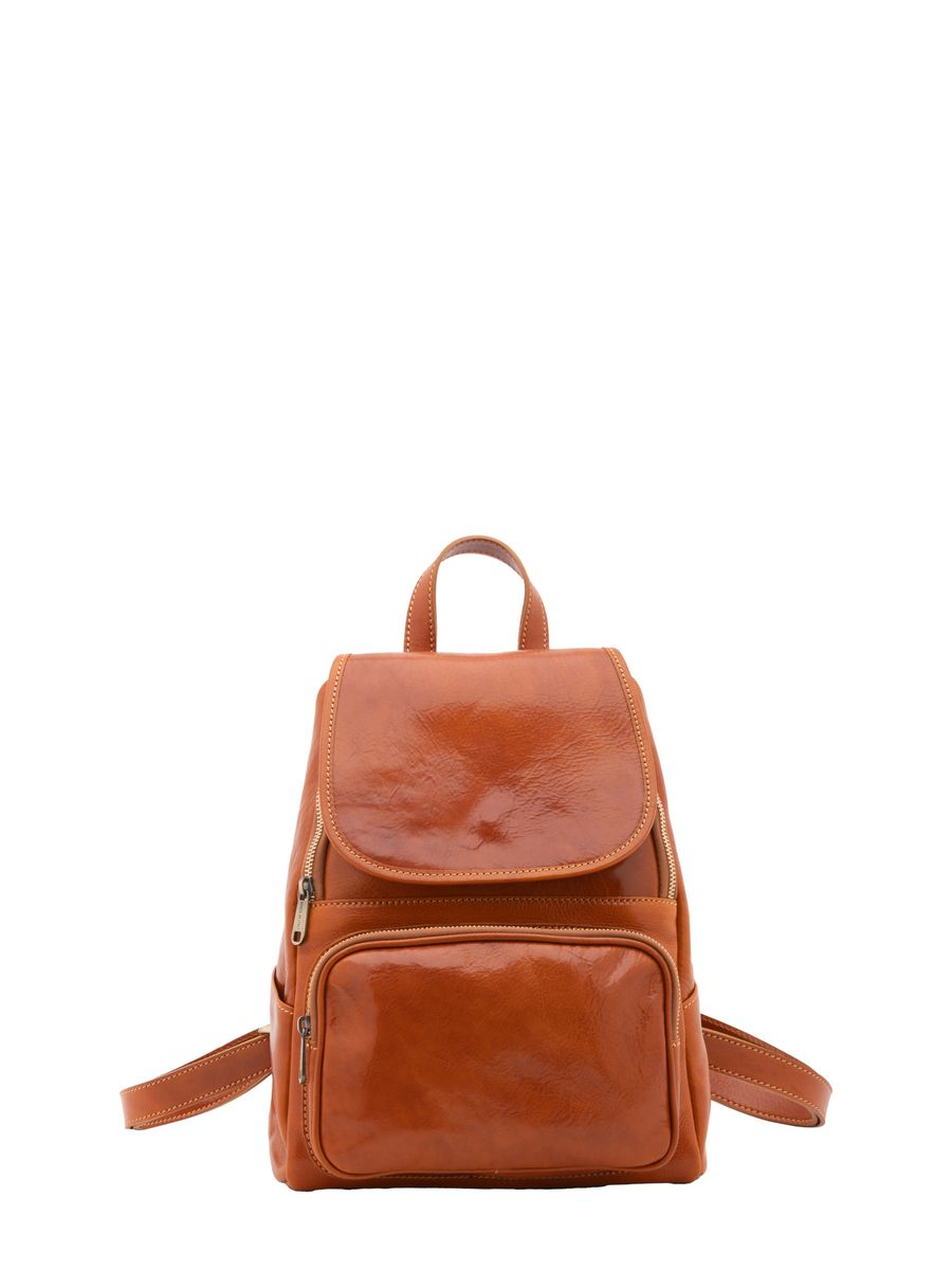 Handgefertigter italienischer Lederrucksack
