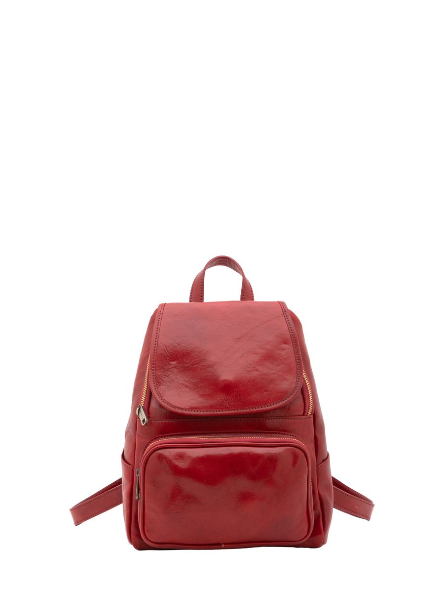 Handgefertigter italienischer Lederrucksack
