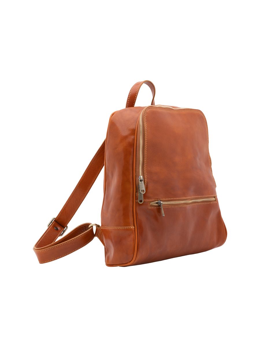 Handgefertigter italienischer Lederrucksack