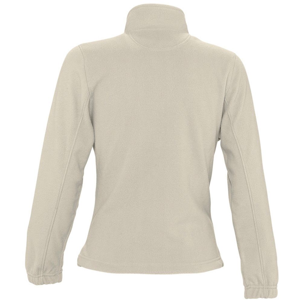 Eng anliegende Fleecejacke mit Stehkragen