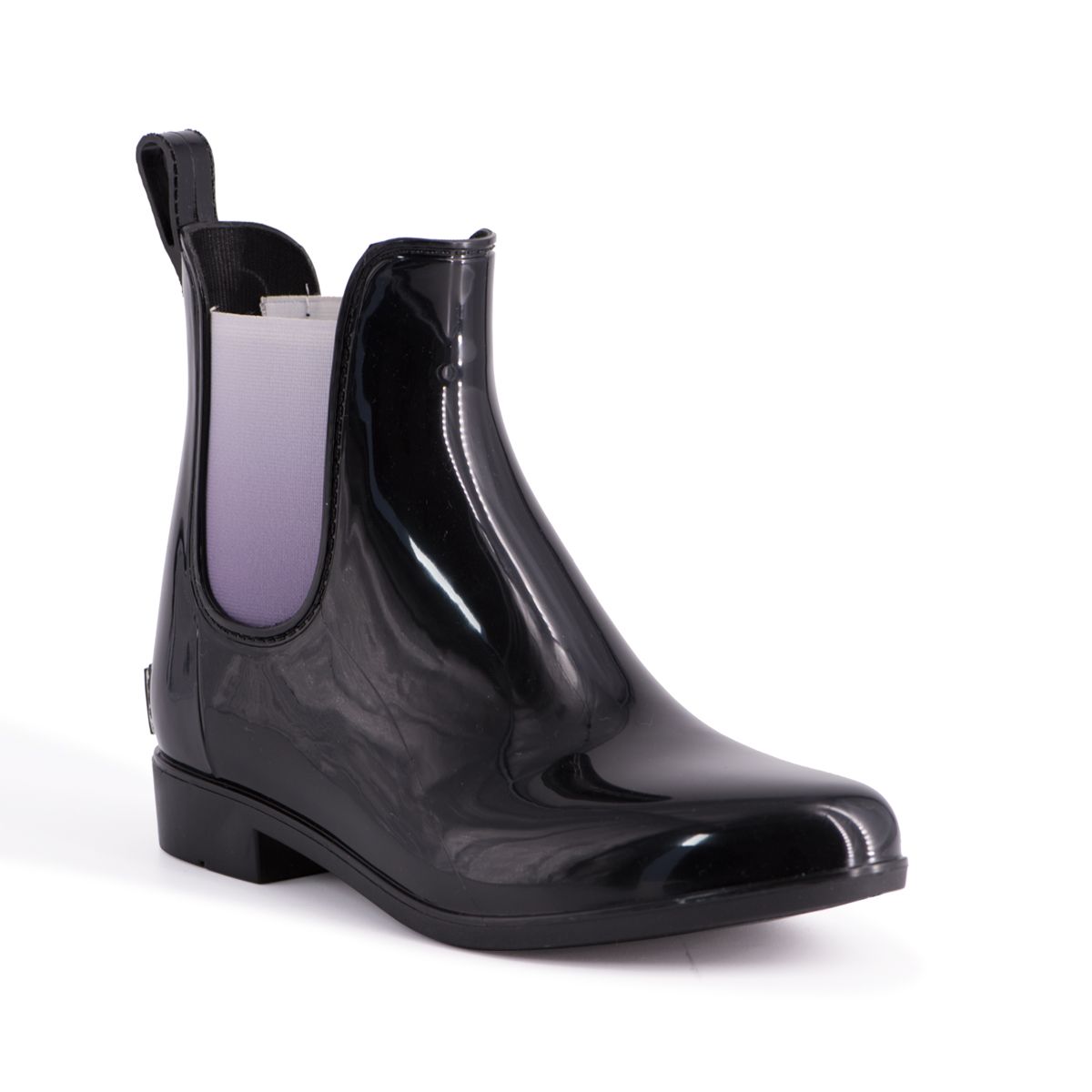Glänzende Chelsea-Regenstiefel
