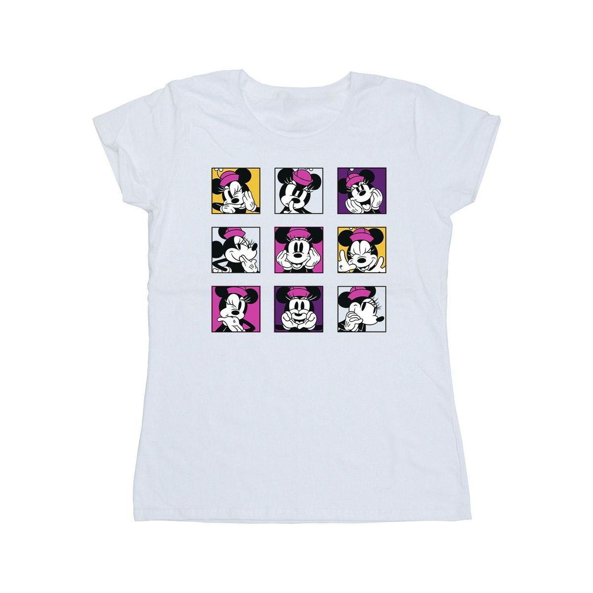 Minnie Mouse Pop-Art Print T-Shirt