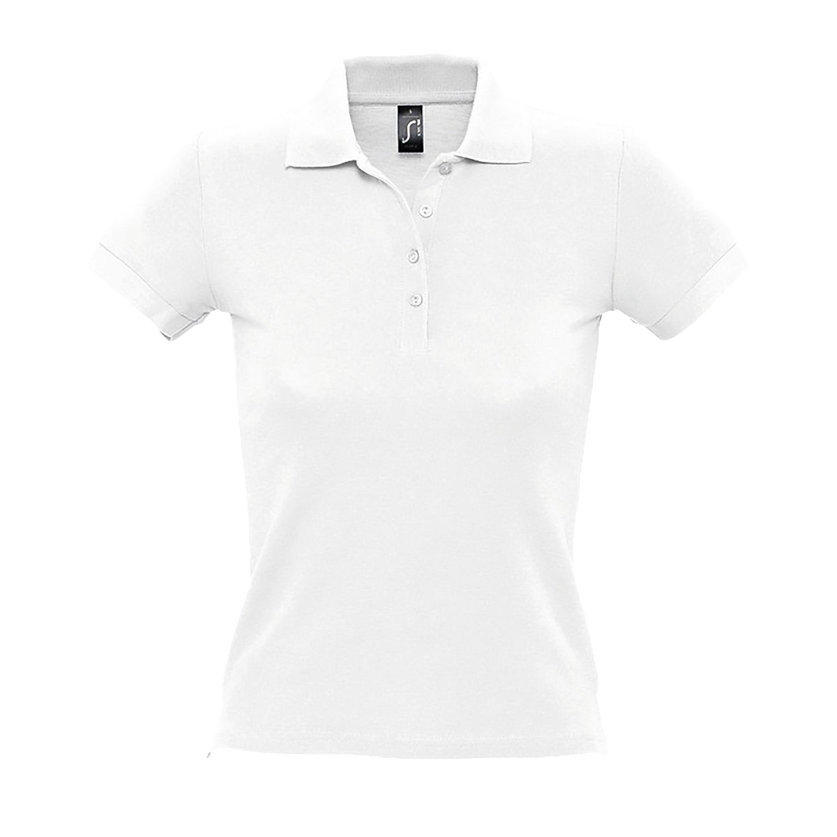 Klassisches tailliertes Baumwoll-Poloshirt