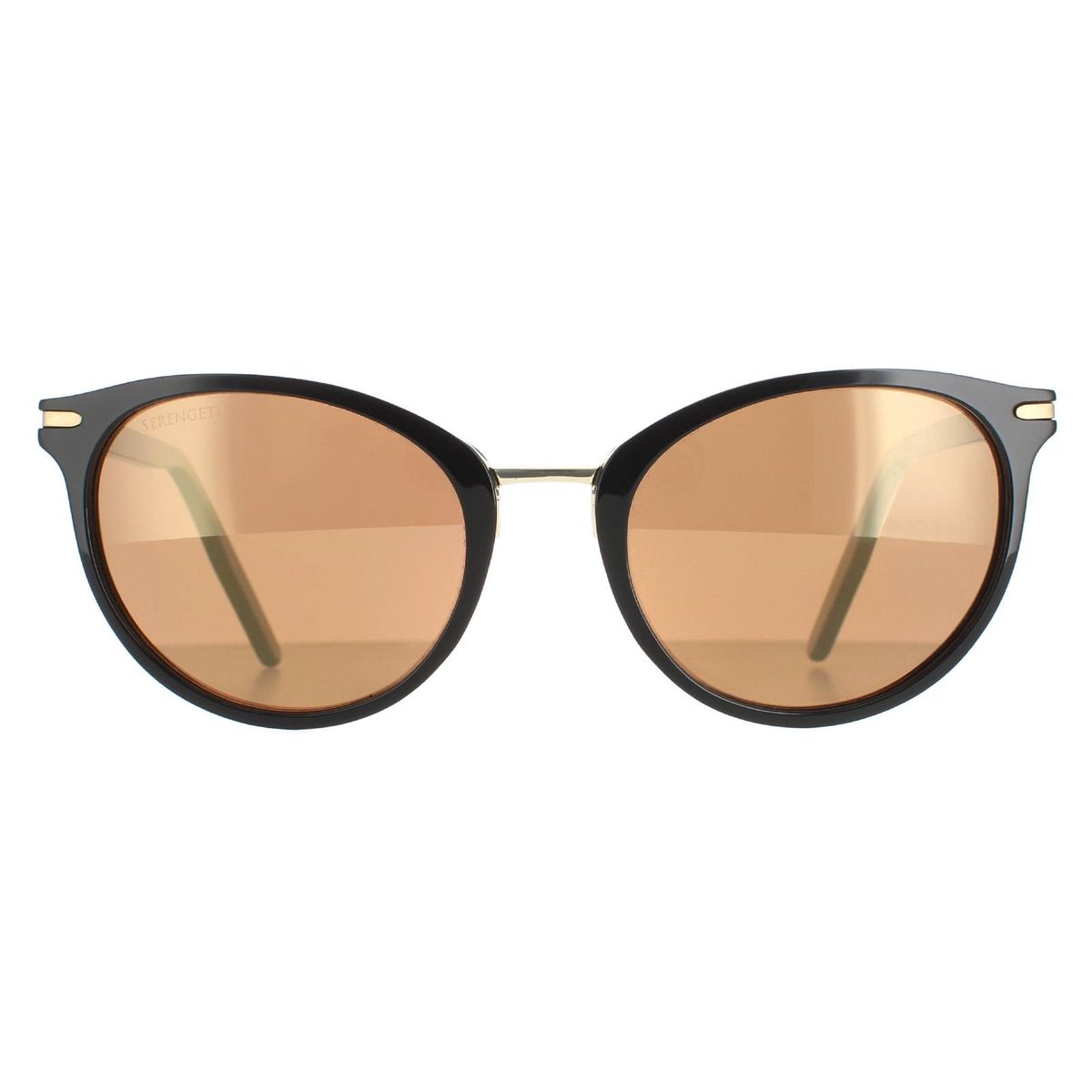 Elegante polarisierte runde Sonnenbrille