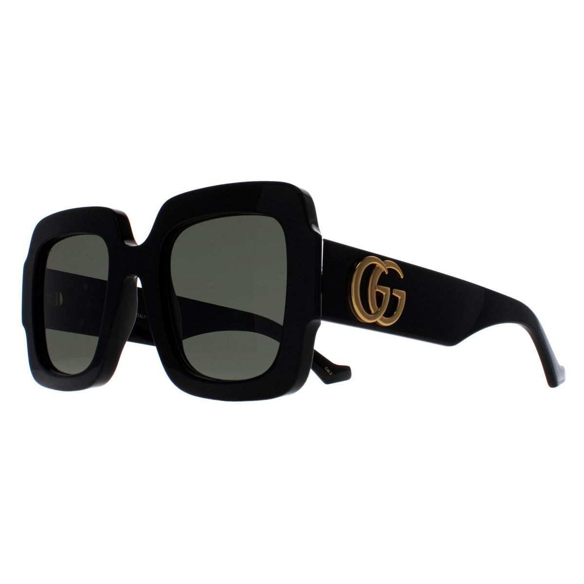 Oversized-Sonnenbrille mit quadratischem Rahmen