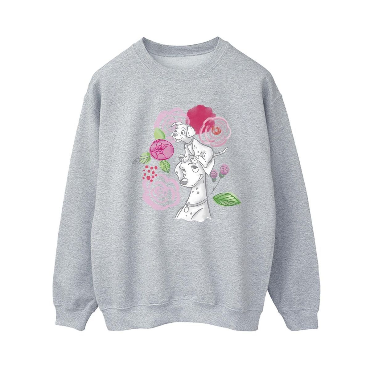 101 Dalmatiner Sweatshirt mit Blumenprint